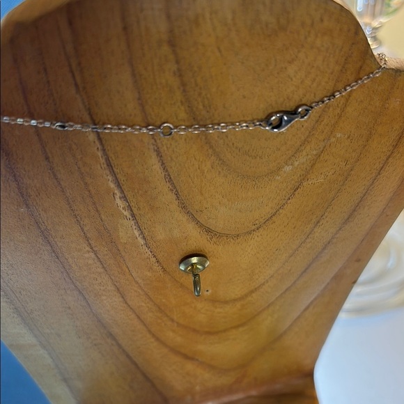 Semi-Precious Birthstone Pendants on sterling silver Necklace - Picture 2 of 3